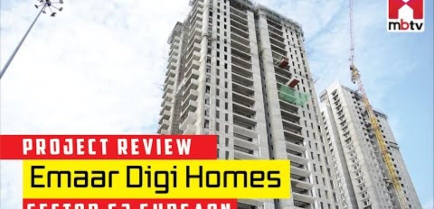 2 BHK Flat for Rent in Emaar Digi Homes, Golf Course Extension, Gurgaon